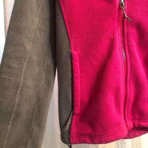 PINK & GRAY NORTH FACE SWEATSHIRT - Picture 4 of 5